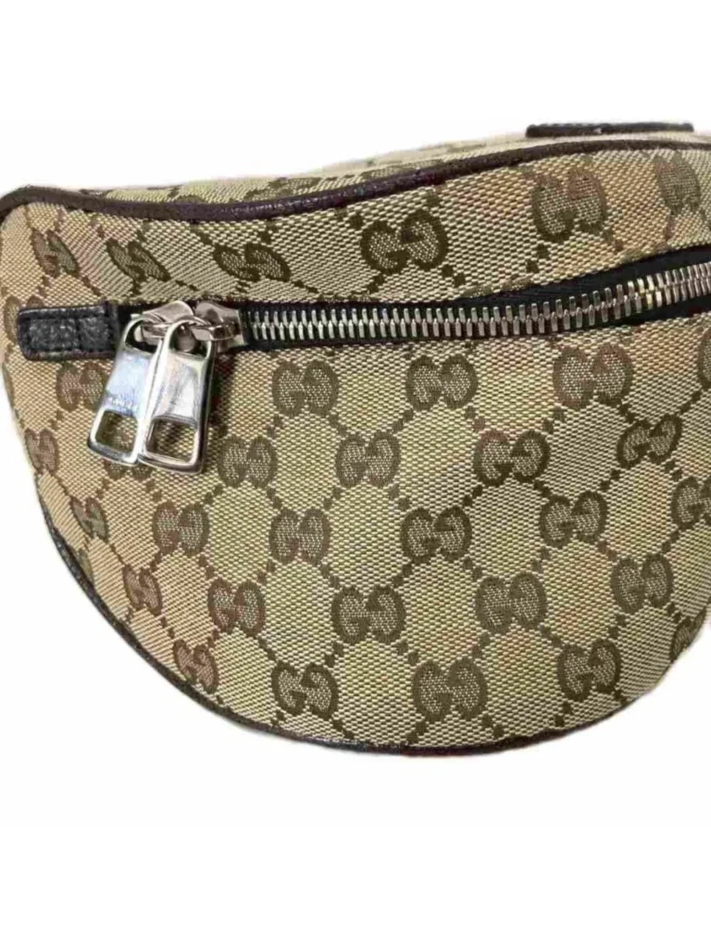 Gucci GG Supreme Belt Bag Beige